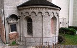 Salcburk - Rakousko - Salcburk, S.Peter, románská apsida, 1130-43