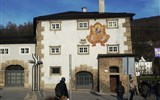 Salcburk - Rakousko - Salcburk, strážnice Zeugwartstöckl, 1628, sousedí s Michaelstor