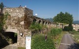 Linec - Rakousko - Linec, hradby hradu zesíleny v letech 1620-8