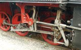 Steyrtalbahn - Rakousko - Steyrtallbahn, lokomotiva 498.04, detail soukolí