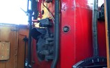 Steyrtalbahn - Rakousko - pohled do topeniště lokomotivy 498.04
