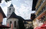 St Wolfgang  - Rakousko -  St.Wolfgang, kostel sv.Wolfganga, 1291 románský, 1414 přestavěn goticky