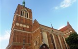 Gdaňsk - Polsko 190 - Gdaňsk, bazilika P.Marie, 1343-61, rozšířena a částečně přestavěna 1379-1447