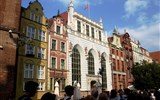 Gdaňsk - Polsko - Gdaňsk, Dwór Artusa, 1348-50, přestavby 1379, po 1476