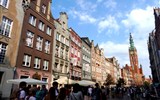Gdaňsk - Polsko - Gdaňsk, Dluha ulice, historicky nejvýznamnější a nejvýstavnější gdaňská ulice