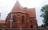 Hel - Polsko - Hel, gotický kostel sv.Petra a Pavla, 14.století
