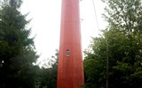 Hel - Polsko - Hel, maják, vysoký 41,5 m, dosah světla 31,5 km, od 2003 nahoře radar