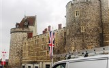 Windsor - Anglie - hrad Windsor postavil Vilém I. Dobyvatel pro kontrolu přechodu Temže a předpolí Londýna