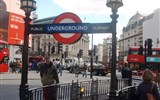 Piccadilly - Anglie - Londýn - Piccadilly Circus, důležitá stanice londýnského metra