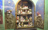 Krásy Dolnorakouska za vínem v době Adventu - Rakousko - Klosterneuburk, vánoční trhy, jesličky