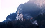 Neuschwanstein - Německo - Bavorsko -Neuschwanstein, na listině žádostí o zapsání mezi památky UNESCO