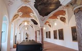 Chiemsee - Německo - Bavorsko - Herreninsel, bývalá klášterní knihovna, postavena 1738, baroko