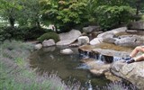 Hamburk - Německo - Hamburk - Botanická zahrada je klidným místem pro odpočinek