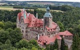 Hrady, zámky a zahrady Jelono-Gorské doliny 2021 - Polsko - Czocha - zpustlý hrad koupil 1909 zbohatlý výrobce doutníků  Ernst Gütschow (foto J.Novotná)