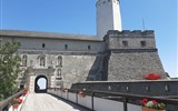 Burgenlandsko, termální lázně, víno a Římský festival 2021 - Rakousko - Burgenlandsko - hrad Forchtenstein (A.Frčková)