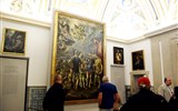 Escorial - Španělsko - Escorial, Sala Prioral, El Greco. Mučednictví San Mauricia, 1580-2