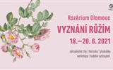 Kvetoucí Haná, Kroměříž, Olomouc a výstava Vyznání růžím 2022 - OLOMOUC - Flora Olomouc - Vyznání růžím, plakát