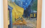 Přírodní parky a ostrovy Nizozemska, Gogh a Amsterdam - Holandsko - Kröller-Müller Museum,  V.van Gogh , Kavárna v noci, 1888
