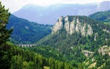 Semmering - Rakousko - Semmeringbahn - trať plná mostů a viaduktů (foto A.Frčková)