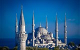 Turecko, antické památky s pobytem u Egejského moře 2024 - Turecko - Istanbul - mešita