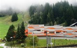 Bad Gastein - Rakousko - dolní stanice lanovky Stubnerkogelbahn, 2600 m dl. na vrchol Stubnerkogel (2246 m)