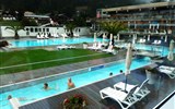 Bad Gastein - Rakousko -  - Bad Gastein, Felsentherme, bazény vytesány do skály