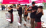 Kaprun - Rakousko - Kaprun, Sýrové slavnosti, dechová kapela jak se patří