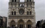 Paříž a Île-de-France - Francie - Paříž - katedrála Notre Dame, 1163-1330, vrcholné dílo gotické architektury