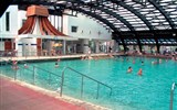 Harkány, týdenní pobyty - hotel Forrás 2022 - Maďarsko - Harkány - termální lázně, areál obsahuje otevřené i kryté bazény s termální vodou, perličkové koupele, saunu, odpočívárnu