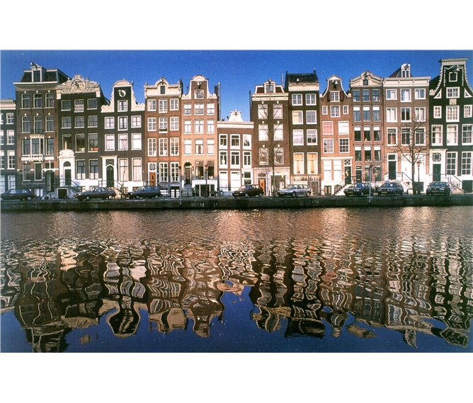 Amsterdam, Rotterdam a Floriade EXPO letecky 2022 - Holandsko - Amsterdam - země grachtů, obchodu, starých mistrů a jejich obrazů, kupeckých domů a to vše se odráží v duši místních lidí i na hladině kanálů