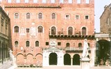 Itálie - Itálie, Benátsko, Verona, paláce