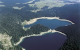 Památky UNESCO - Černá Hora - Černá hora - Durmitor - Crno jezero, vzniklo činností ledovce a je napájeno termálními prameny
