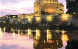 Řím a Vatikán letecky 2022 - Itálie - Řím - Andělský hrad