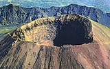 Řím a Neapolský záliv 2022 - Itálie - Vesuv - vrchol sopečného kráteru