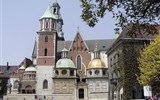Polsko - Polsko - Krakov - katedrála sv. Stanislava a Václava, 1320-64, na místě románské katedrály sv.Václava z roku 1038
