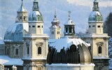 Salcburk - Rakousko - zimní Salzburg