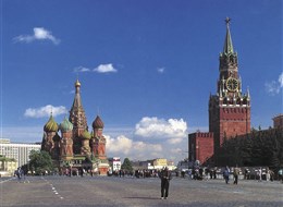 Rusko, Moskva, Kreml a Rudé náměstí
