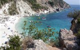 Zakynthos a Kefalonie, čarokrásné ostrovy v Iónském moři 2023 - Řecko - Lefkáda - pláže tu jsou překrásné