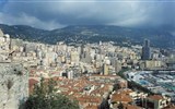 Španělsko, Costa Brava, Francouzská riviéra 2022 - Monako - panoramatický pohled na město
