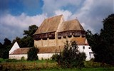 Hory a kláštery Drákulovy Transylvánie 2022 - Rumunsko - pravoslavné kostely jsou roztroušeny v krajině a mají svůj zvláštní půvab