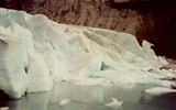 Norské fjordy 2021 - Norsko - ledovec Jostedalsbreen, jeden z jeho splazů
