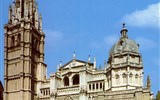 Španělsko - Španělsko - Toledo - katedrála, 1226-1493, gotická s platareskními prvky, dominuje městu