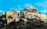 Řecko, za starověkými památkami 2022 - Řecko - Athény - Akropolis, centrum starověkých Athén budované v 13. až 5.stol př.n.l.