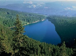 Krásy Šumavy, hory, jezera a slatě i Bavorský les 2024  ČR, Šumava, Černé jezero