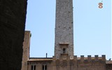 Jarní Toskánsko, Florencie a Řím - Itálie - Toskánsko -  San Gimignano, rodové věže