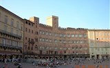 Siena - Itálie, Toskánsko, Siena, Piazza del Campo
