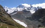 Gornergrat - Švýcarsko - Gornergrat - vrchol Monte Rosa
