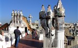 Španělsko, památky UNESCO - Španělsko - Barcelona - Casa Batlló, autor Antoni Gaudí, jedna z perel světové moderní architektury