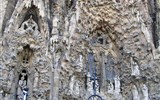 Španělsko, Andalusie  - Španělsko, Barcelona, Sagrada Familia, detail