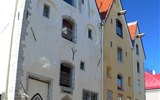 Estonsko - Pobaltí, Estonsko - Tallinn - gotický komplex domů zvaný Tři sestry
